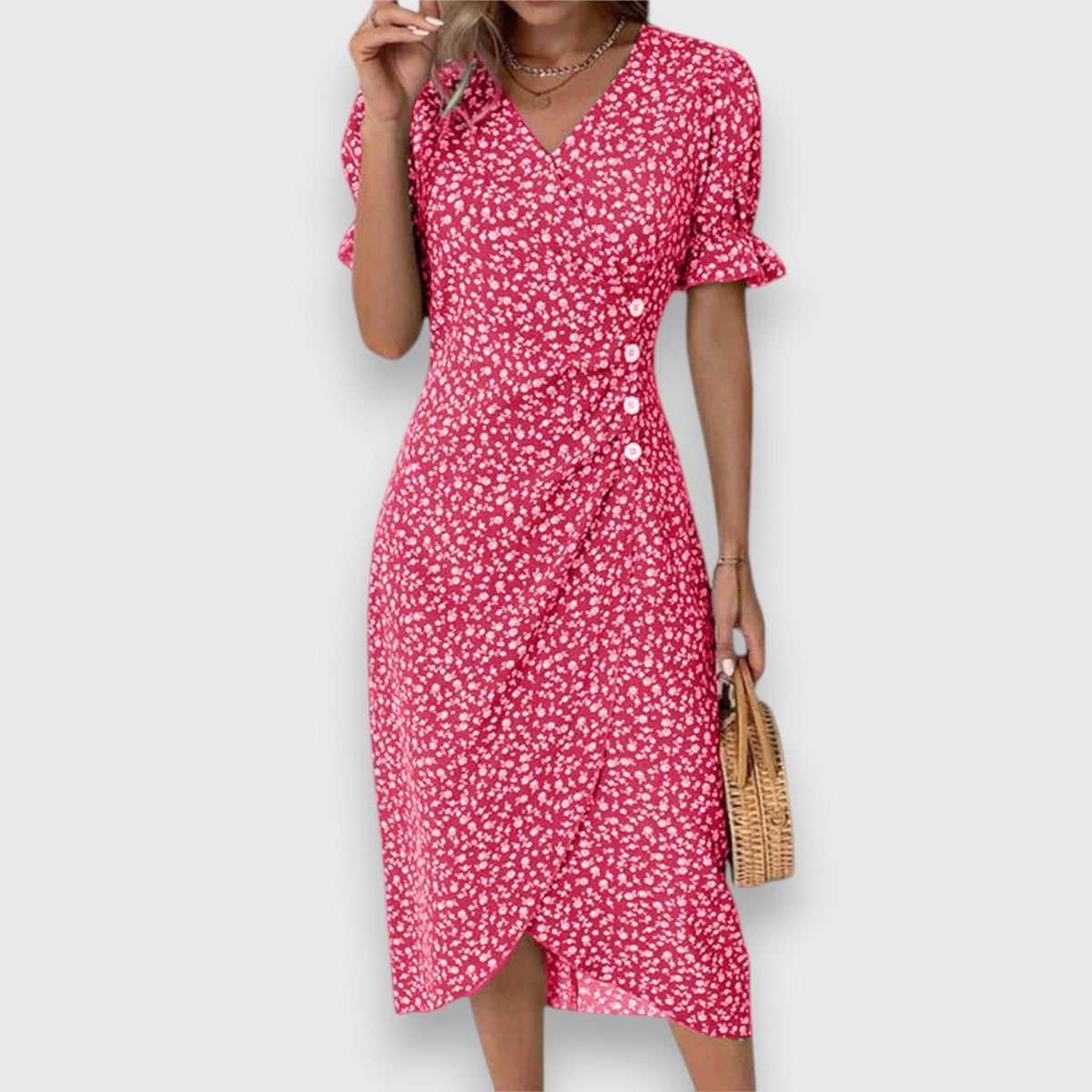 Tessina – Elegant Floral Dress