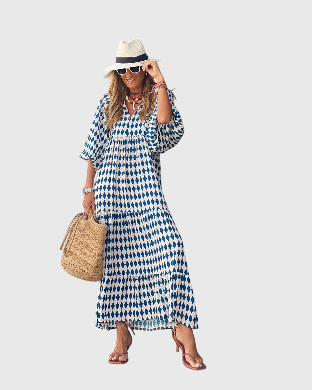 Sarah - Boho Maxi Dress