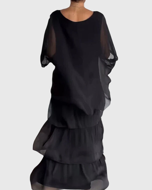 Susan | Long and Flowing Elegant Dress
