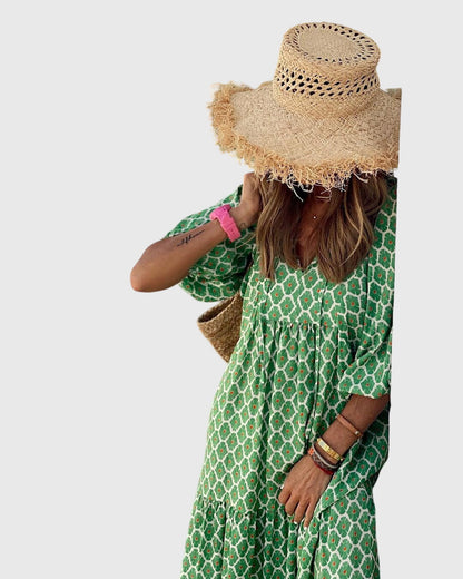 Sarah - Boho Maxi Dress