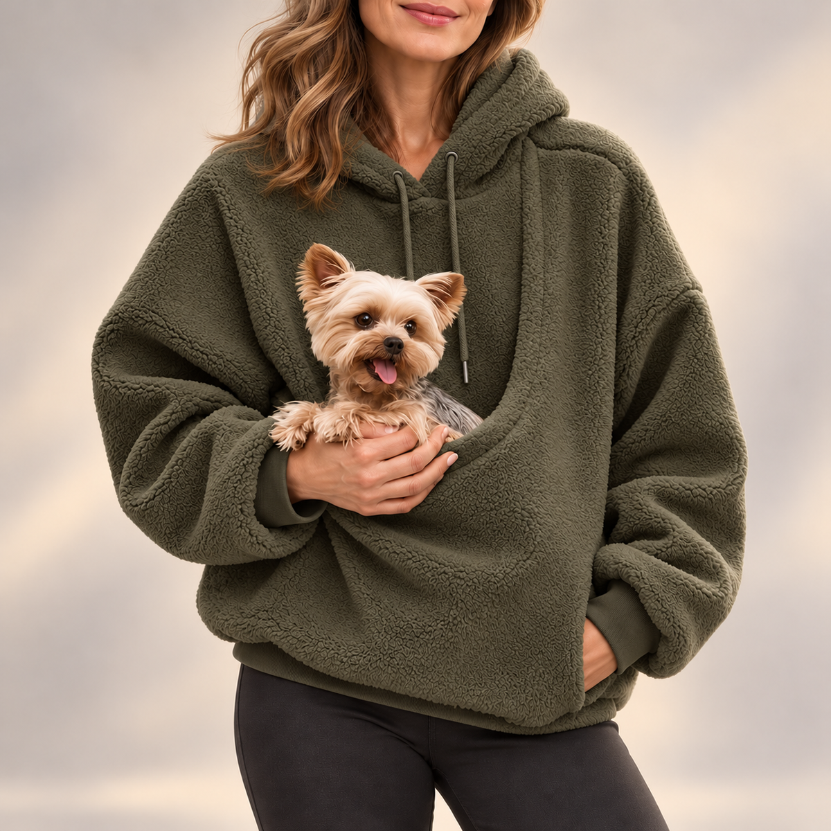 Nellie | Cosy Pet Carrier Hoodie