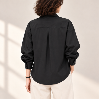 Adeline | Elegant Woven Detail Blouse