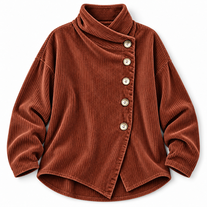 Elodie | Ribbed Button-Front Cardigan