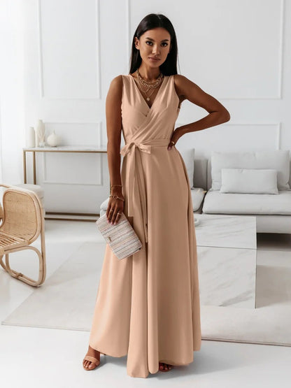 Hailey | Women's Wedding Guest Elegant Wrap Maxi Dress