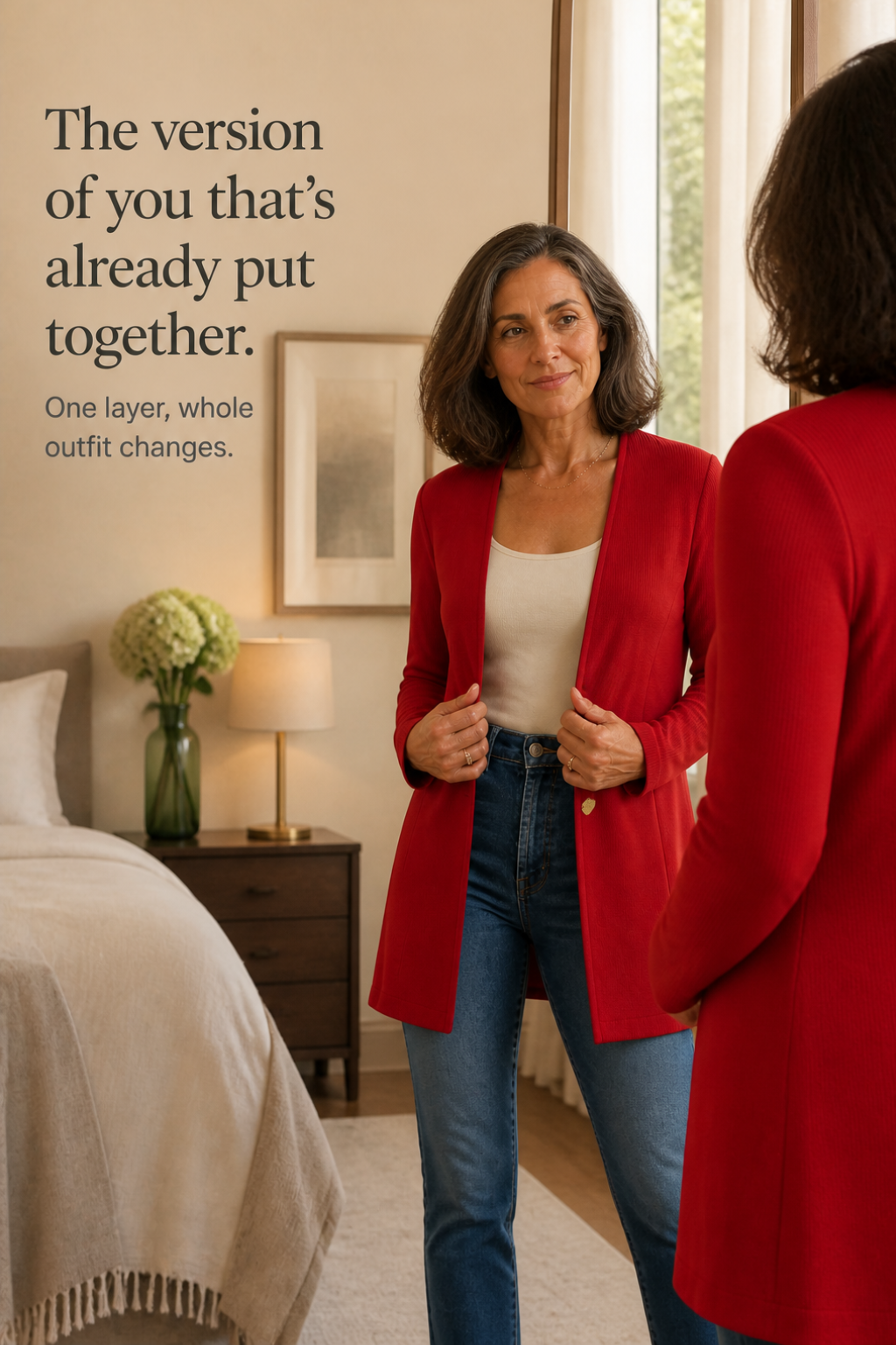 Charlotte | Single-Button A-Line Blazer