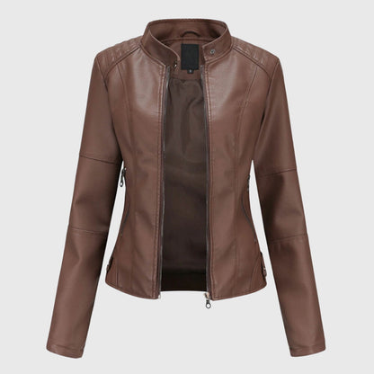 Giorgina - Stylish Leather Jacket for Women