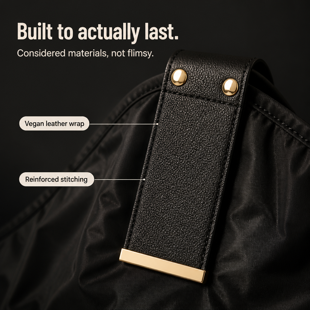 Tamsin – Adjustable Capacity Everyday Shoulder Bag