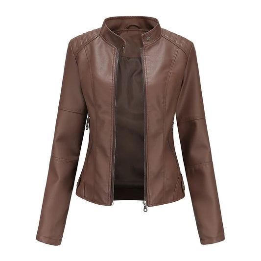 Imogen | Classic Leather Jacket